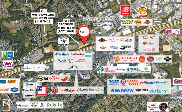 Pictures of Retail, Land property located at 11320 Outlet Dr, Knoxville, TN 37932 for sales - image #1