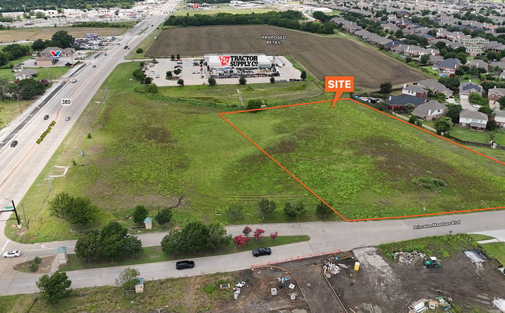 Pictures of Land property located at NWC Highway 380 & Princeton Meadows Blvd, Princeton, TX 75407 for sales - image #1