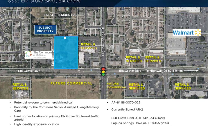 Pictures of Land property located at 8333 Elk Grove Blvd., Elk Grove, CA 95758-9546 for sales - image #1
