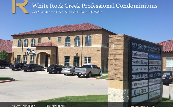 Pictures of Office property located at 7709 San Jacinto Place, Suite 201, Plano, TX 75202 for sales - image #1
