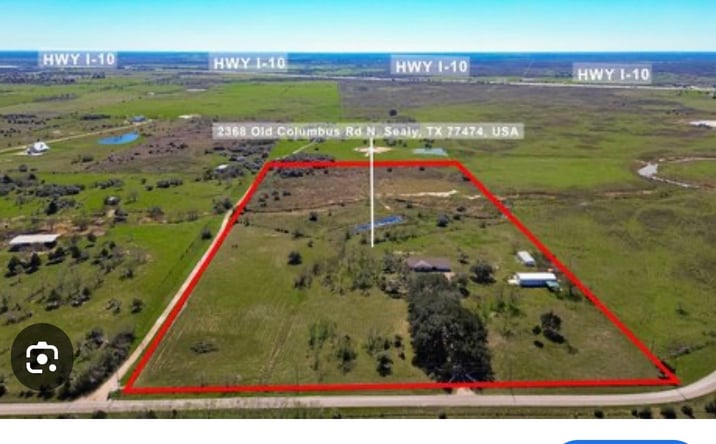 Pictures of Land property located at 2368 Old Columbus Rd N, Sealy, TX 77474 for sales - image #1