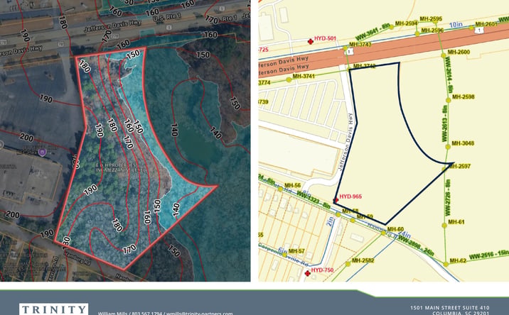 Pictures of Land property located at 5979 Jefferson Davis Hwy, North Augusta, SC 29841 for sales - image #1