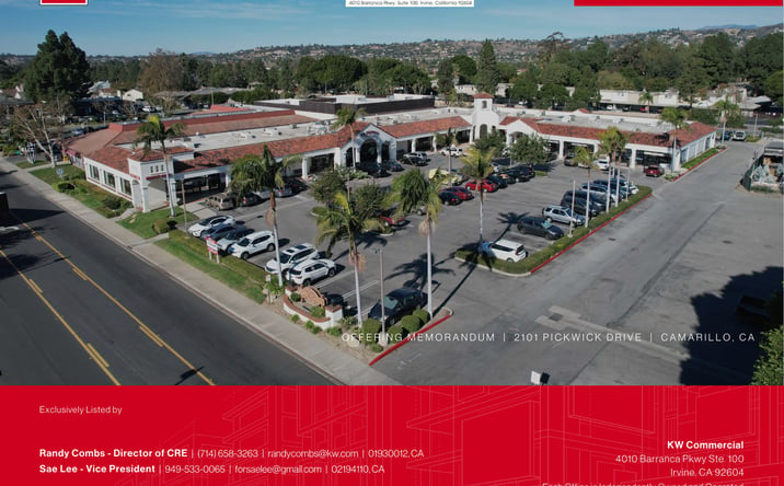 Pictures of Retail property located at 2101 Pickwick Drive, Camarillo, CA 47150 for sales - image #1
