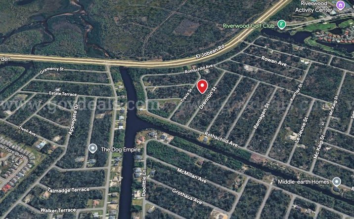 Pictures of Land property located at 2336 DRENNON ST, PORT CHARLOTTE, FL 33953 for sales - image #1