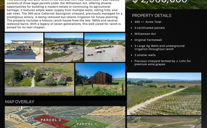 Pictures of Land property located at 7310 Estrella Road, San Miguel, CA 93451 for sales - image #1