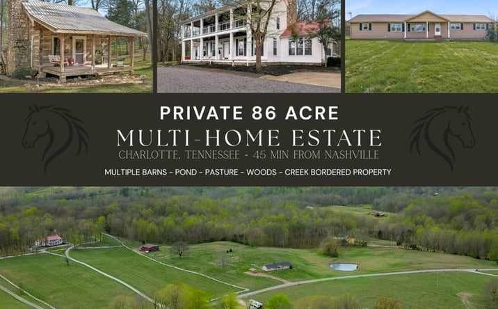 Pictures of Land property located at 901 & 905 Town Branch Rd, Charlotte, TN 37036 for sales - image #1