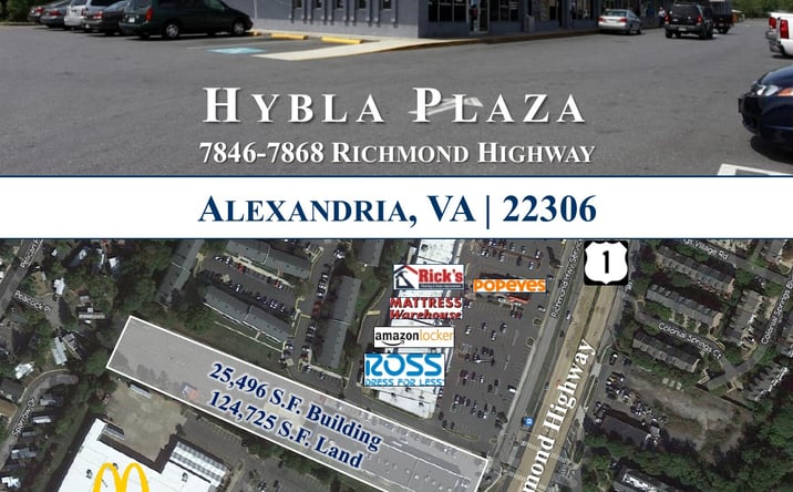 Pictures of Retail property located at 7846-7868 Richmond Highway, Alexandria, VA 22306 for sales - image #1