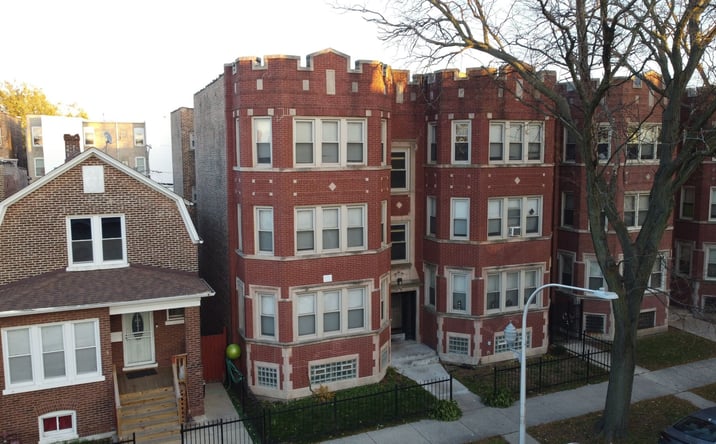 Pictures of Multifamily property located at 7147 S. Cornell Ave, Chicago, IL 60649 for sales - image #1