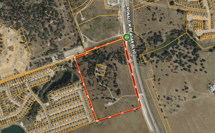 Pictures of Retail, Office, Mixed Use property located at Ronald Reagan Boulevard Frontage Road, Georgetown, TX 78633 for sales - image #1