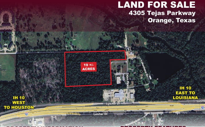 Pictures of Land property located at 4305 Tejas Parkway, Orange, TX 77632-1358 for sales - image #1