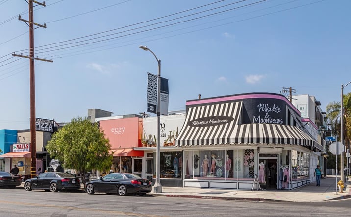 Pictures of Retail property located at 8361 - 8371 W 3rd St, Los Angeles, CA 90048 for sales - image #1