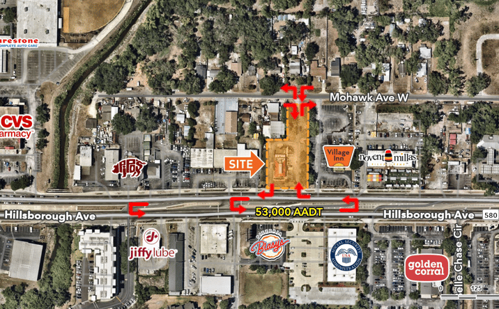 Pictures of Retail property located at 7023 West Hillsborough Avenue, Tampa, FL 33634 for sales - image #1