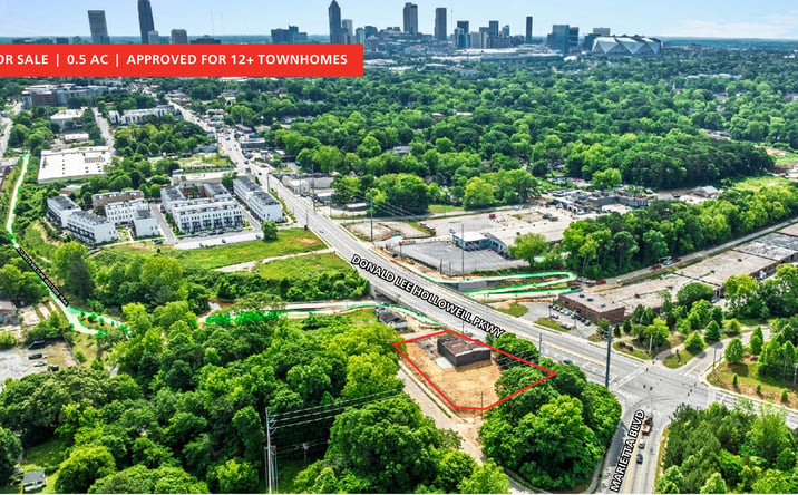 Pictures of Land property located at 684 Law Street SW, Atlanta, GA 30318 for sales - image #1