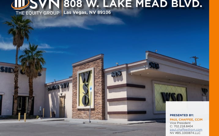 Pictures of Retail property located at 808 W. Lake Mead Blvd., Las Vegas, NV 89106 for sales - image #1