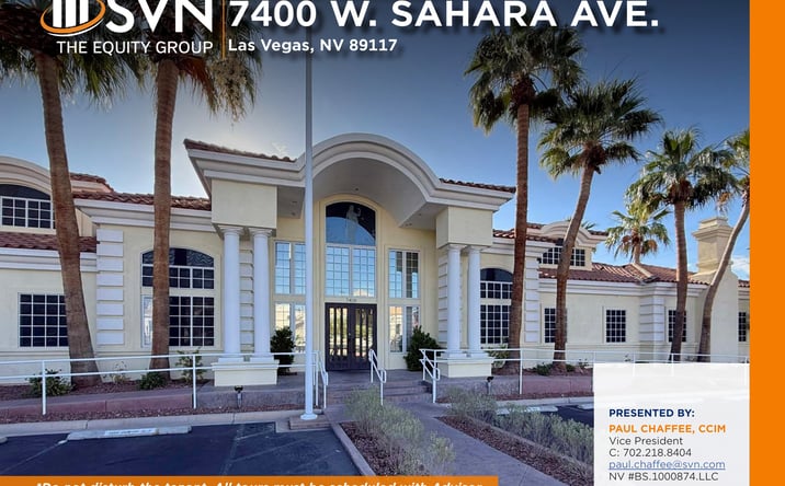 Pictures of Office property located at 7400 W. Sahara Avenue, Las Vegas, NV 89117 for sales - image #1