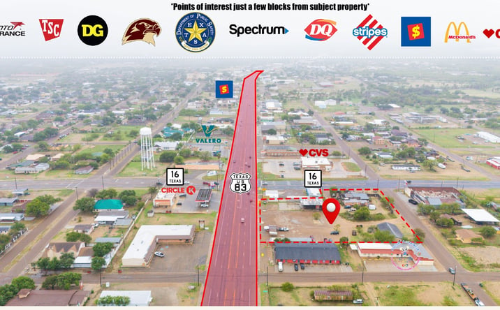 Pictures of Mixed Use, Hospitality, Retail property located at 1305 N Highway 83, Zapata, TX 78076 for sales - image #1