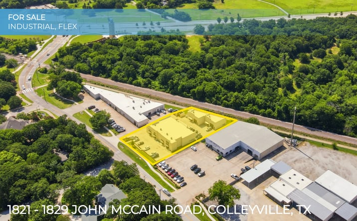 Pictures of Office, Industrial property located at 1821 - 1829  John McCain Road, Colleyville, TX 76034 for sales - image #1