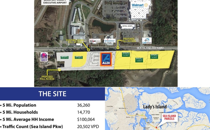 Pictures of Land property located at 265 Sea Island Parkway, Beaufort, SC 29907 for sales - image #1