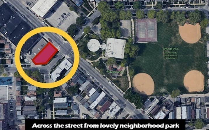 Pictures of Land property located at 3300 North Elston Avenue, Chicago, IL 60618 for sales - image #1