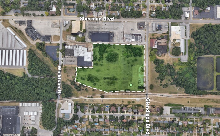 Pictures of Land property located at 2725 Glenside Boulevard, Muskegon, MI 49441 for sales - image #1