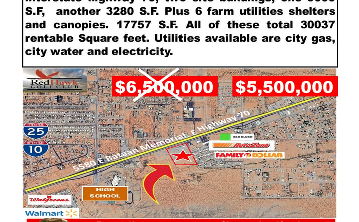 Pictures of Land property located at 5580 BATAAN MEMORIAL E, LAS CRUCES, NM 88011 for sales - image #1