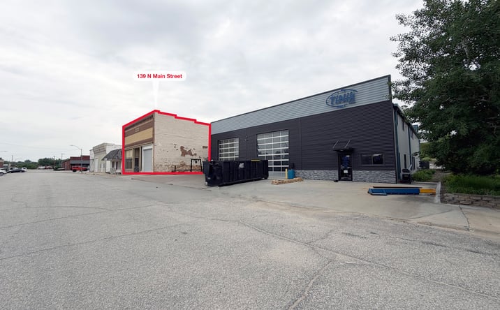 Pictures of Industrial property located at 139 North Main Street, Oakland, IA 51560 for sales - image #1