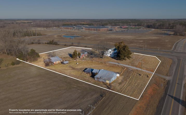 Pictures of Retail property located at 25190 Highway 58, Baskerville, VA 23915 for sales - image #1