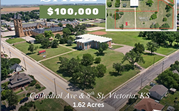 Pictures of Land property located at Cathedral Ave & 8th, Victoria, KS 67671 for sales - image #1