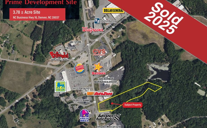 Pictures of Land property located at S NC Business 16, Denver, NC 28037 for sales - image #1