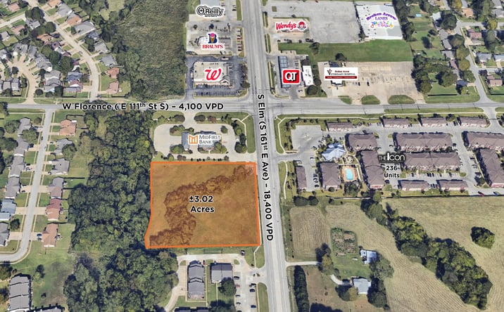 Pictures of Retail, Land property located at 4900 South 161st East Avenue, Broken Arrow, OK 74011 for sales - image #1