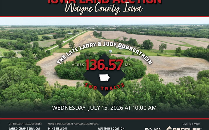 Pictures of Land property located at County Highway S56 & Raccoon Road, Promise City, IA 52583 for sales - image #1