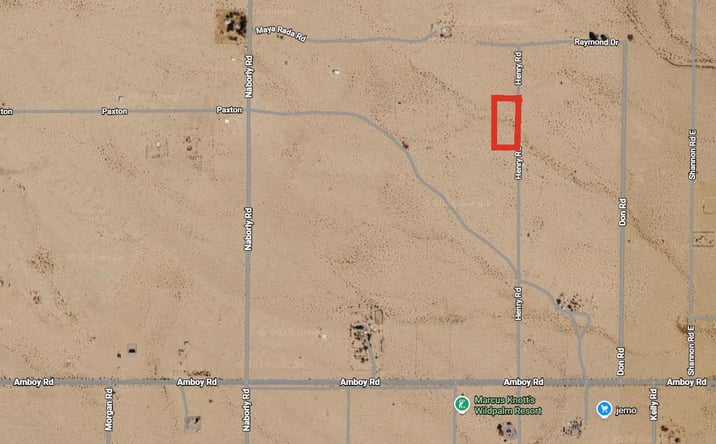 Pictures of Land property located at N/A, TWENTYNINE-PALMS-YUCCA-VALLEY, CA 92277 for sales - image #1