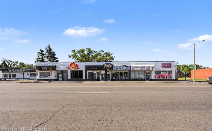 Pictures of Retail property located at 16125-16135 W McNichols Road, Detroit, MI 48235 for sales - image #1