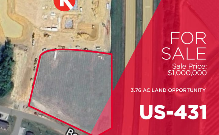 Pictures of Land property located at NW Corner of US-431 & Boynton Street, Headland, AL 36345 for sales - image #1