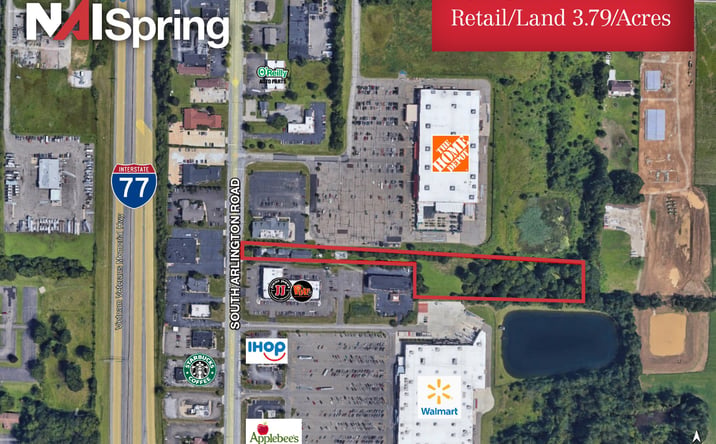 Pictures of Retail, Land property located at 2835 South Arlington Road, Akron, OH 44312 for sales - image #1