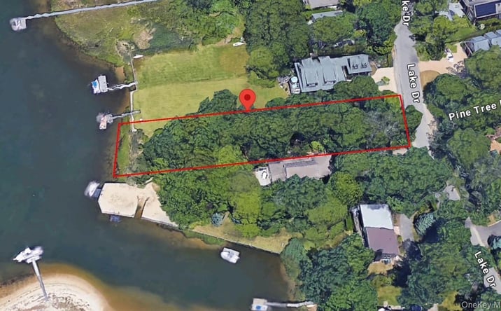 Pictures of Land property located at 13 Lake Drive, Southampton, NY 11968 for sales - image #1