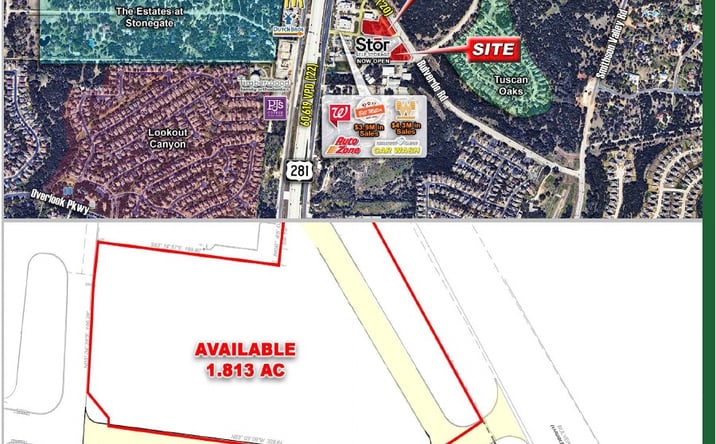Pictures of Land property located at SEQ of US Hwy 281 & Bulverde Rd, San Antonio, TX 78216 for sales - image #1