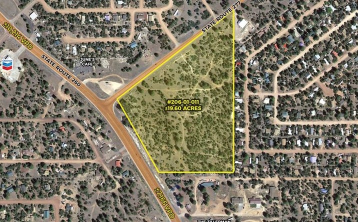 Pictures of Land property located at SR-260 & SR-277, Heber, AZ 85928 for sales - image #1