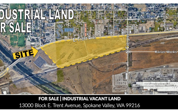 Pictures of Land property located at 13000 Block E. Trent Avenue, Spokane Valley, WA 99216 for sales - image #1