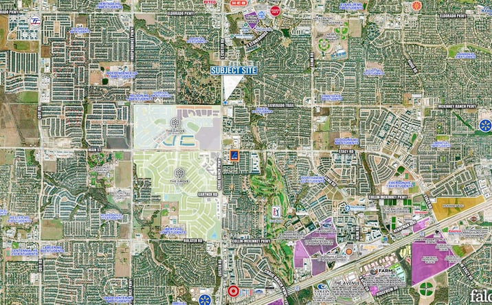 Pictures of Land property located at NEQ Custer Road & Silverado Trail, McKinney, TX 75070 for sales - image #1