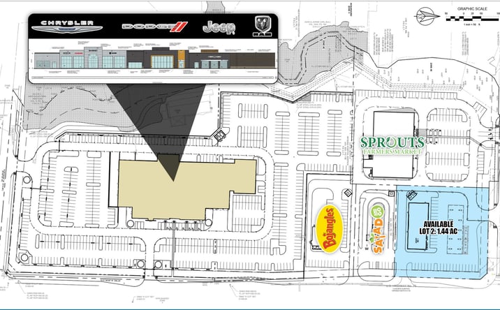 Pictures of Land property located at SWC Highway 75 & Virginia Pkwy, McKinney, TX 75071 for sales - image #1