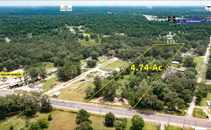 Pictures of Industrial, Retail, Land property located at 11121 Fostoria Rd, Cleveland, TX 77328 for sales - image #1
