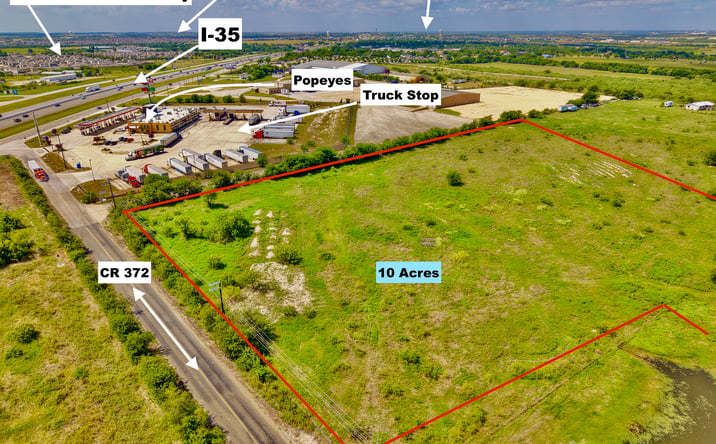 Pictures of Land property located at County Road 372, Jarrell, TX 76537 for sales - image #1