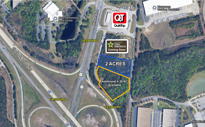 Pictures of Land property located at 10310 Wilson Boulevard, Blythewood, SC 29016 for sales - image #1