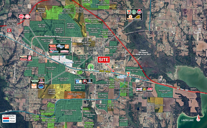 Pictures of Land property located at NWQ Princeton Dr & Cole St, Princeton, TX 75407 for sales - image #1