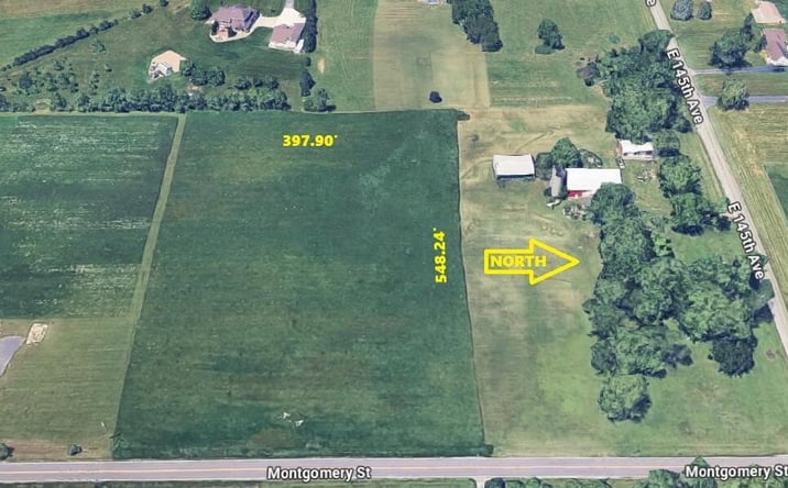 Pictures of Land property located at 14578 Montgomery Street, Crown Point, IN 46341 for sales - image #1