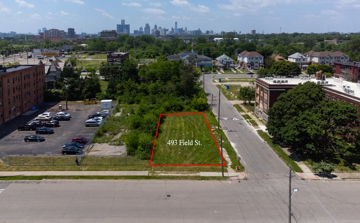 Pictures of Land property located at 493 Field Street, Detroit, MI 48214 for sales - image #1