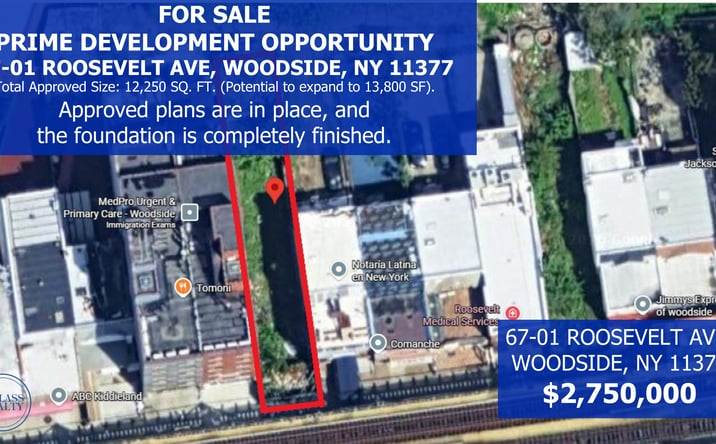 Pictures of Mixed Use property located at 67-01 Roosevelt Ave, Woodside, NY 11377 for sales - image #1