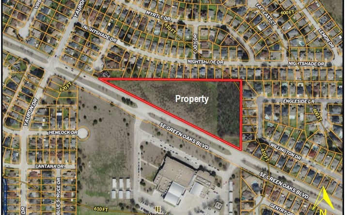 Pictures of Retail, Land property located at 610 SE GREEN OAKS BLVD, ARLINGTON, TX 76018 for sales - image #1