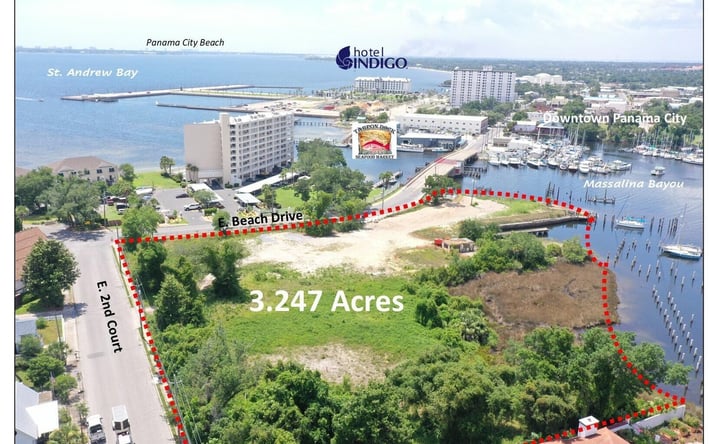 Pictures of Land, Special Purpose, Multifamily property located at 305 E BEACH DR, PANAMA CITY, FL 32401-3244 for sales - image #1